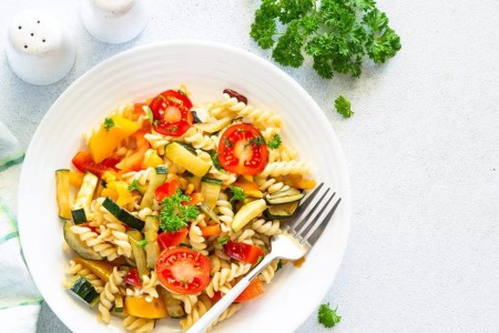 Recipe: Roasted Italian Vegetable Pasta Salad