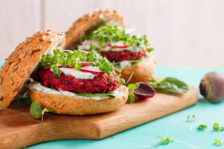Recipe: Meatless Beet Burgers