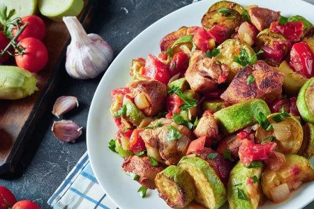 Recipe: Easy Chicken Ratatouille