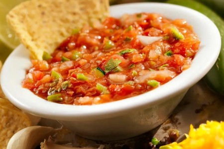 Recipe: Red and Green Pepper Salsa