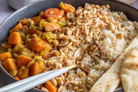 Recipe: Lighter Thai Vegetable Massaman Curry