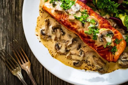 Recipe: Salmon Marsala
