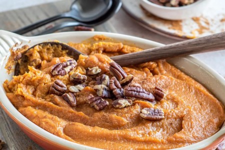 Recipe: Light Sweet Potato Casserole