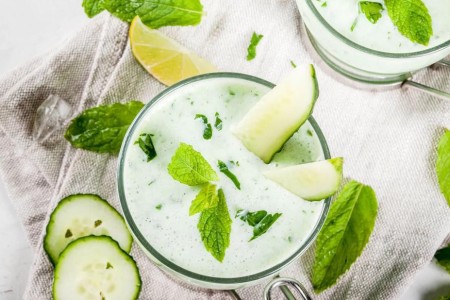Recipe: Spicy Cucumber Mint Smoothie