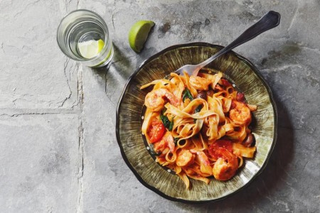 Recipe: Italian Pasta With Shrimp