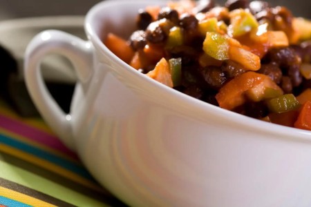 Recipe: Creole Black Beans With Tomatoes