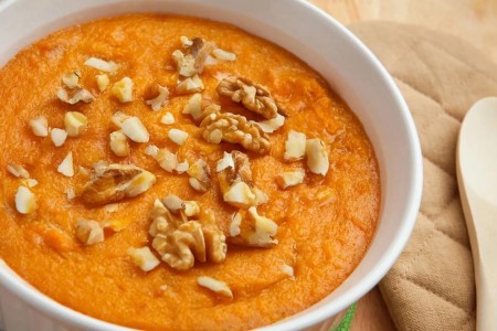 Recipe: Pumpkin Pie Pudding With Walnuts
