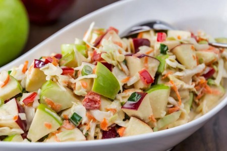 Recipe: Holiday Cabbage Slaw With Dried Cranberries