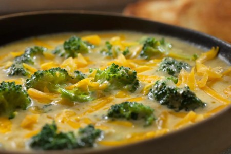 Recipe: Lighter Creamy Broccoli Soup